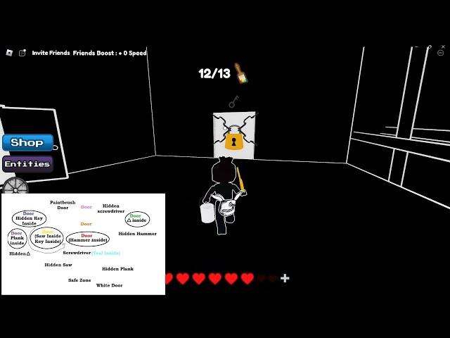 Where to use the Key Color or Die Chapter 1 Roblox. + Hidden Key Area