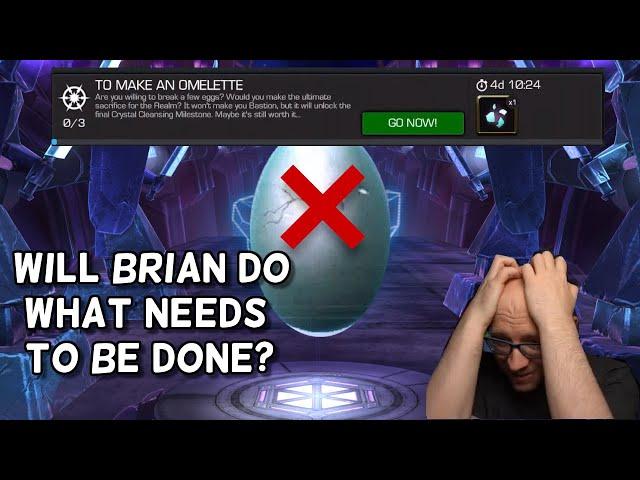 Save Us Brian Grant You're Our Only Hope | Exclusive Crystal Cleanse Objective Situation | MCOC