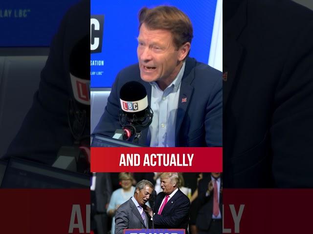 Richard Tice says Farage's freebies to visit Trump were 'for the greater good' | LBC