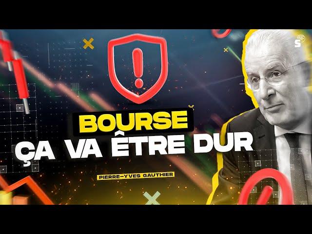 Bourse : ça va être dur !