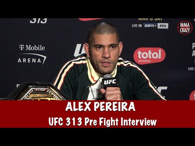 Alex Pereira responds to Magomed Ankalaev’s tweets “I'm ready for anything” | UFC 313