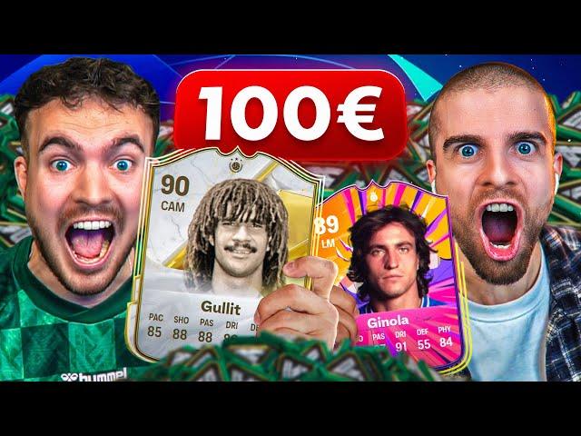 ICON GEZOGEN!! NEUER ACCOUNT! WER erreicht MEHR in 1 STUNDE mit 100€ in FC 25  (ACCOUNT BATTLE )