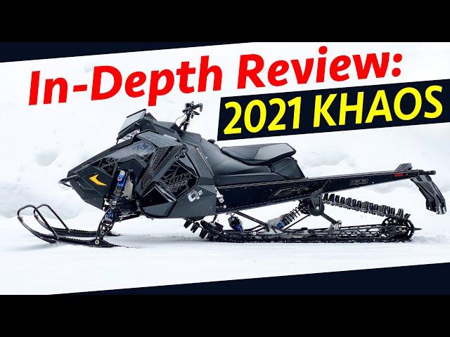 the SNOWEST show: In-Depth Review: 2021 Polaris KHAOS 850