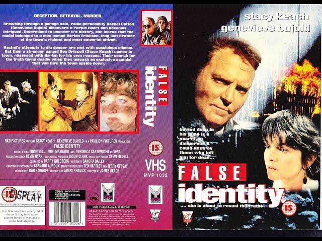 Original VHS Opening: False Identity (1992 UK Rental Tape)