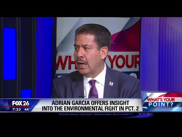 #WhatsYourPoint? - Hot seat with Harris County Commissioner-elect Adrian Garcia