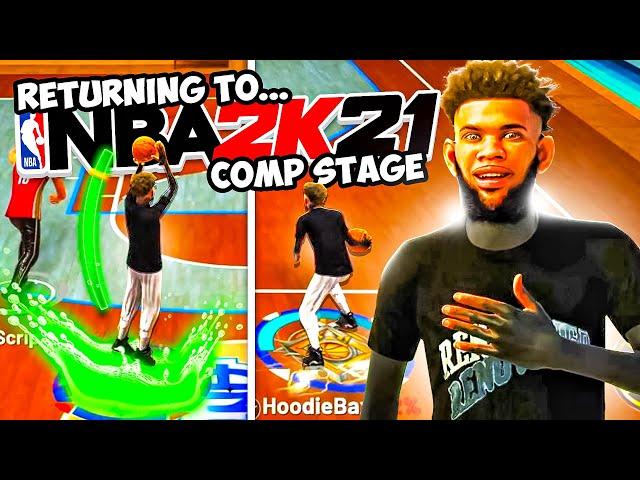 I made my return to the COMP STAGE in NBA 2K21 and COULD NOT BE STOPPED..