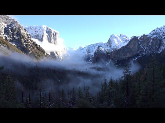 Amazing Grace Yosemite: The Photograph! 4K! Elliot McGucken Fine Art Photography Tunnel View Winter