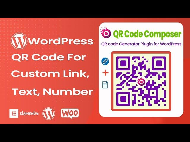 WordPress QR code Generator for Custom Link/URL:  WordPress QR code Plugin | Sharabindu