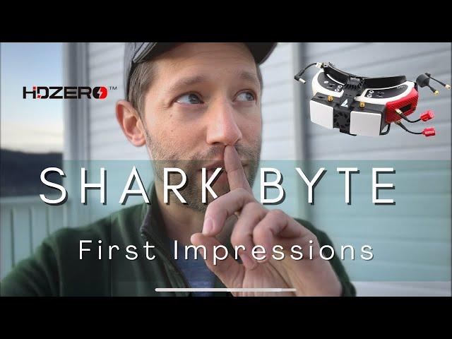 HDZero SharkByte First Impressions, Experiment and Goals! Quick Digital System Review