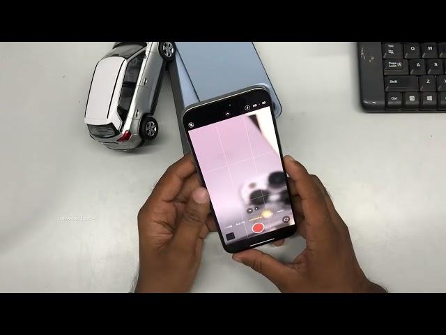 iPhone 15 Pro Max How to Disable camera grid line | GSMAN ASHIQUE |