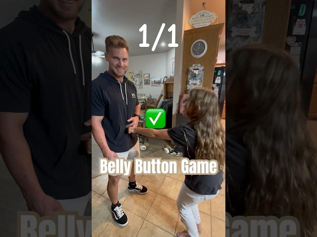 Belly Button Game! Fun for the whole family  #shorts