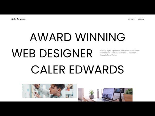 Design & Build a Portfolio Website (Adobe XD) - Part 1