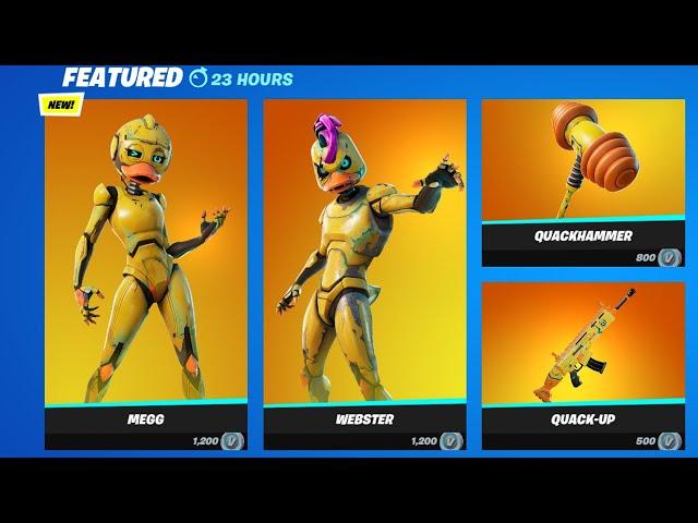 *NEW* Megg & Webster Skins | Fortnite Item Shop Review (April 4th)