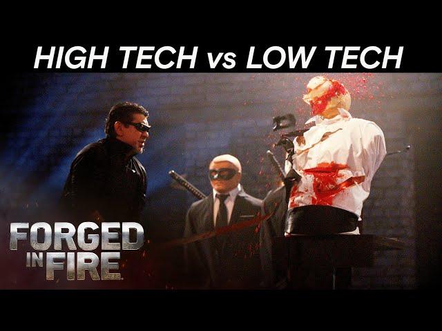 Forged in Fire: 5 BRUTAL BLADES & EPIC CHALLENGES (High Tech vs. Low Tech)