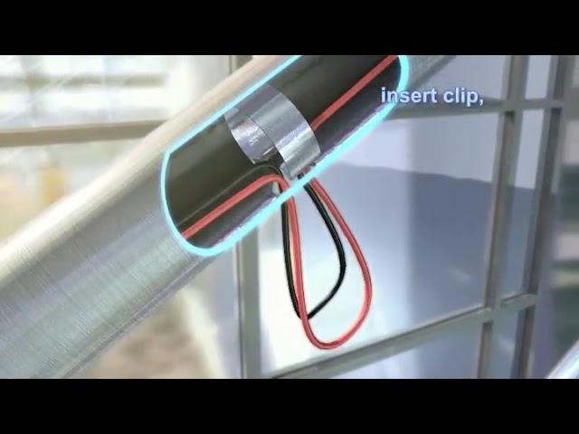 Overview of the KLIK LEDpod Handrail Process
