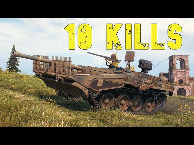 World of Tanks Strv 103B - 10 Kills