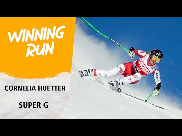 Conny Huetter makes magic on Corviglia slope | FIS Alpine World Cup 24-25