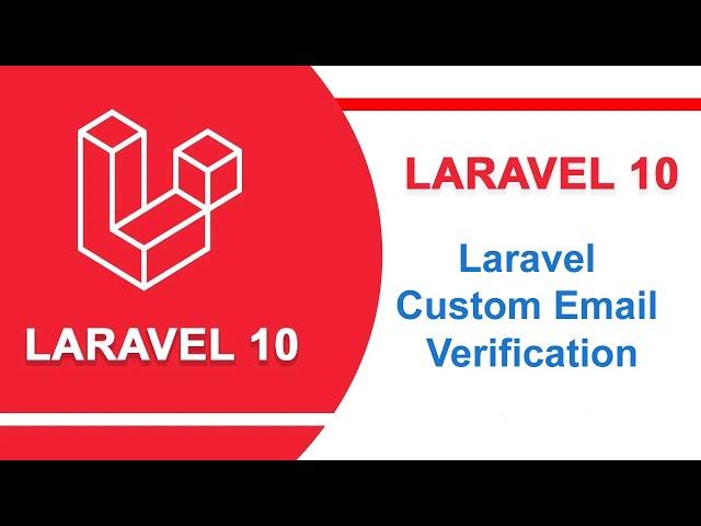 Laravel 10 custom email verification | Laravel tutorial | Laravel 10 tutorial