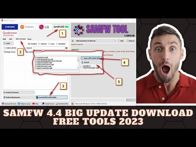 ️New Big Update Samfw Tools V4.4 | Samfw Tool application installer