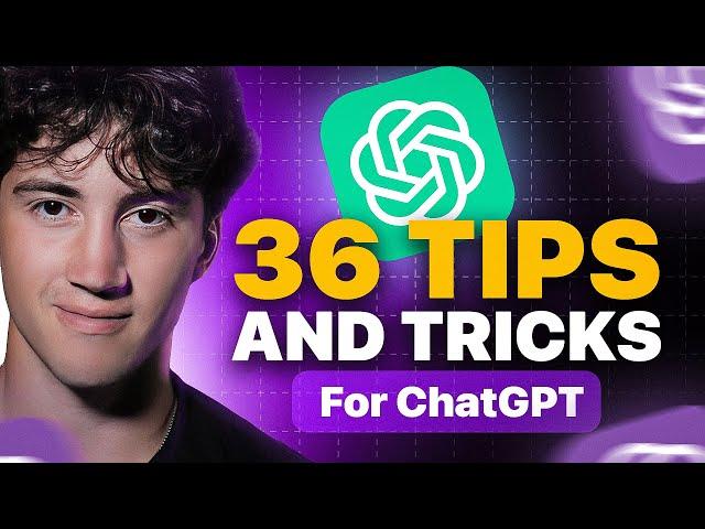 36 ChatGPT Tips for Beginners in 2024! (Become a PRO!)