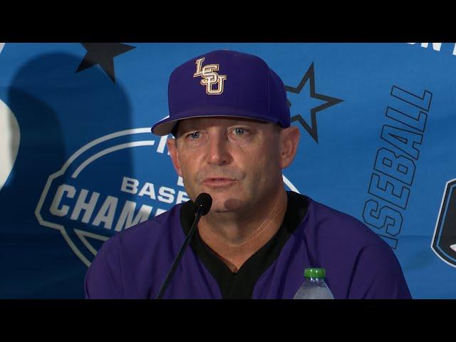 "We would have rather won tonight, but we didn't," Jay Johnson said after a 10-4 loss to Little Rock