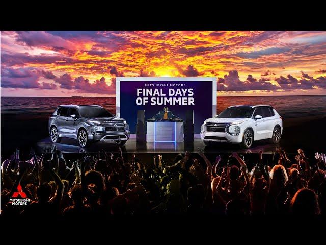 Mitsubishi Motors Final Days of Summer with the 2024 Outlander & Outlander Plug-in Hybrid SUV