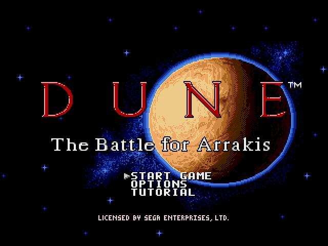 Mega Drive Longplay [468] Dune: The Battle for Arrakis (Part 1 of 3) Atreides