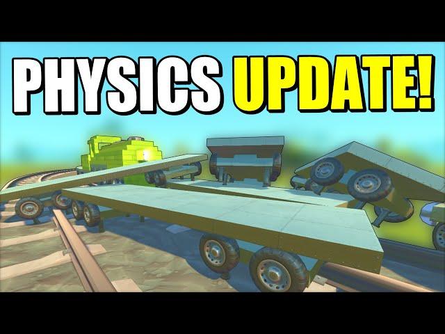 Scrap Mechanic has a NEW PHYSICS UPDATE!!