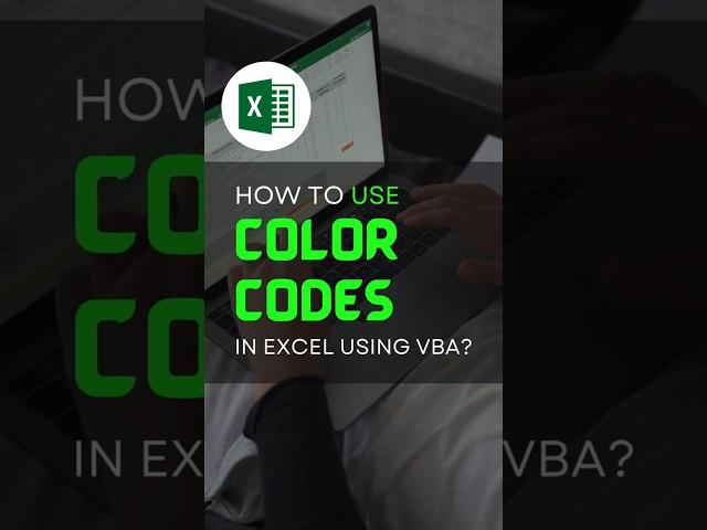 Excel Color Codes Made EASY with This Simple Trick