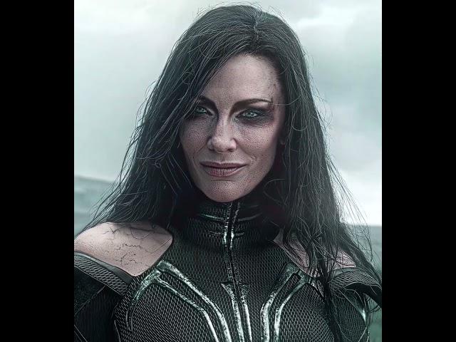 "Kneel Before Your Queen - Hela" | Hela Edit | Song - Passo Bem Solto | #thor #edit #shorts
