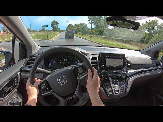 2021 Honda Odyssey Elite - POV Test Drive (Binaural Audio)