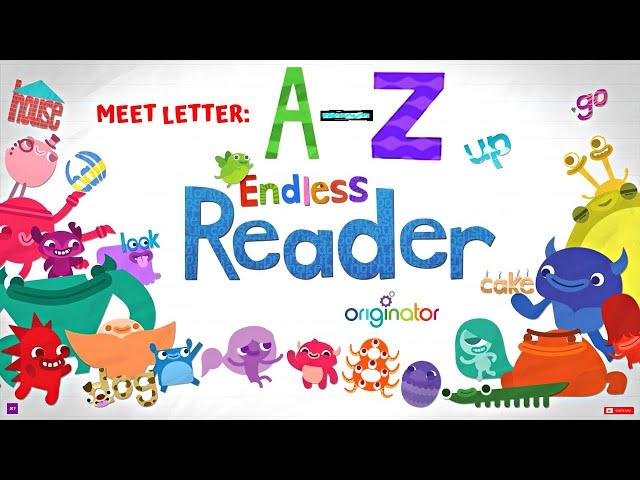 Endless Reader: Meet Letter A - Z | Learn Sight Words | Fun Educational Word Learning