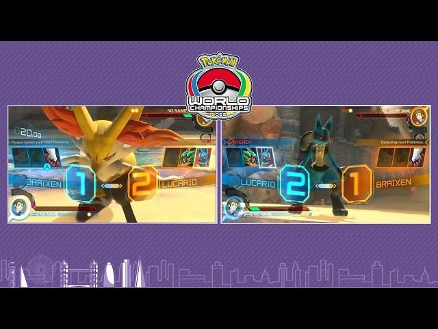 Pokkén Tournament Masters Winners Finals - Shadowcat vs M2Cloud | Pokémon Worlds 2022