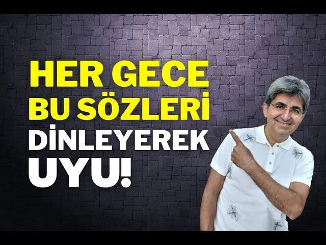 HER GECE BU SÖZLERİ DİNLEYEREK UYU! | Canten Kaya