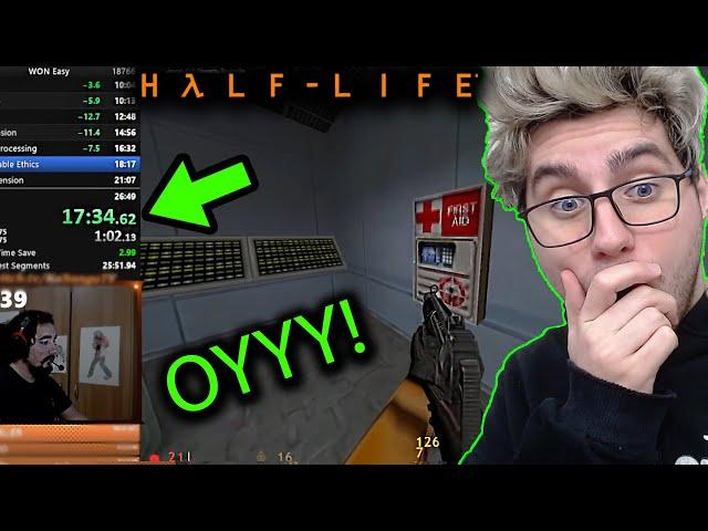 HALF LIFE SPEEDRUN DÜNYA BİRİNCİSİNİ İZLEDİM (EFSANE)