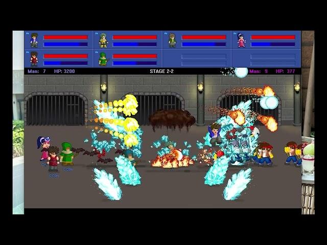 Little Fighter 2 Stage Mode Firzen Y_Y