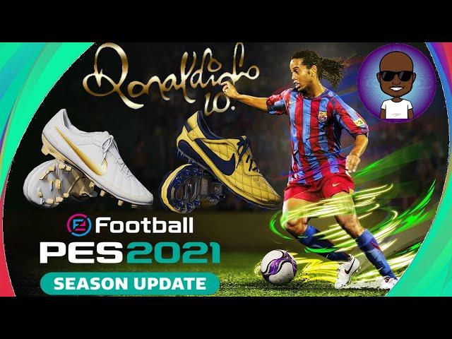 CHUTEIRA NIKE TIEMPO LEGEND DO RONALDINHO GAÚCHO + DOWNLOAD PES 2021