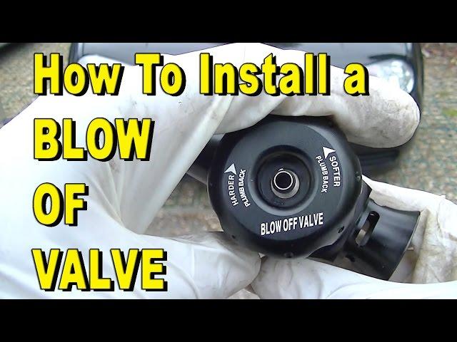 How to Install a Dump Valve / Blow Off Valve BOV