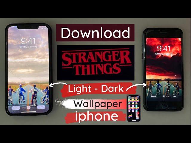 Download Stranger Things light - dark wallpaper for iphone 2022 @idevice technical