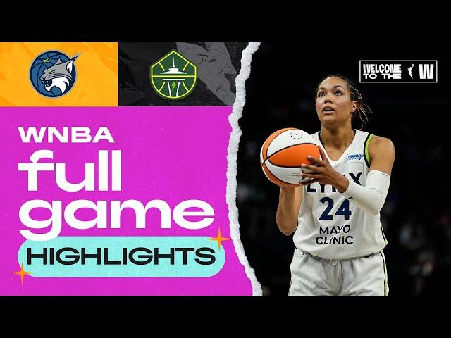 Seattle Storm vs Minnesota Lynx | FULL GAME HIGHLIGHTS | May 17, 2024