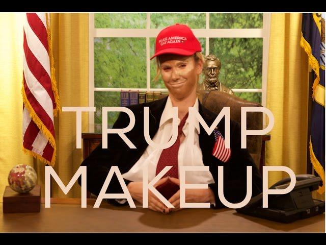  Donald Trump Makeup Tutorial! | Halloween | Cassandra Bankson