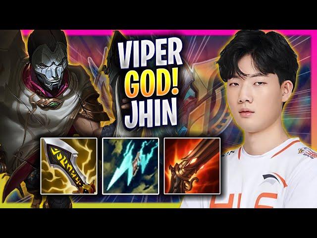 VIPER IS A GOD WITH JHIN! - HLE Viper Plays Jhin ADC vs Aphelios! | Season 2024