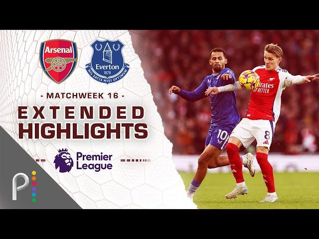 Arsenal v. Everton | PREMIER LEAGUE HIGHLIGHTS | 12/14/2024 | NBC Sports