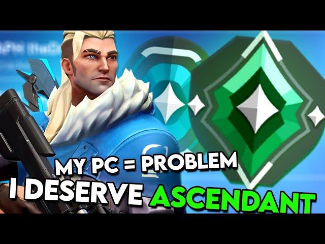 This PLAT Player Says His PC was Holding Him Back... So We Made Him Prove It (in an ASCENDANT Lobby)