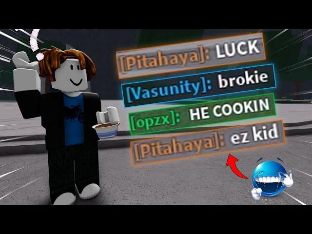 DESTROYING HIGH KILL PLAYERS and MAKING THEM MAD in The Strongest Battlegrounds.. #roblox