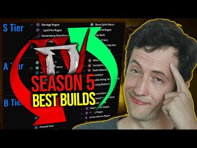 Diablo 4  - Season 5: The Top Builds To Play!