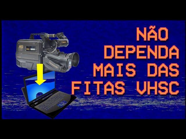 Aprenda a ligar sua camera VHS no computador