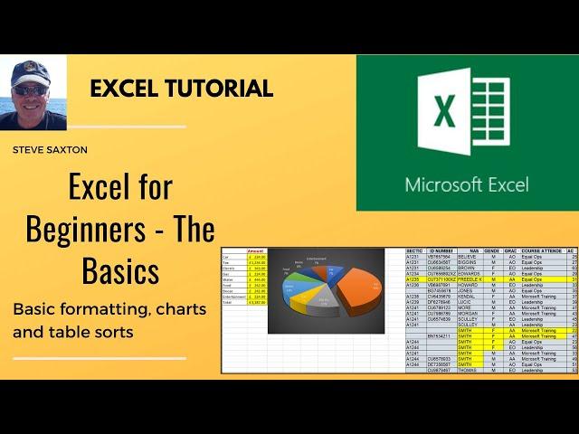 The beginners guide to Microsoft Excel - Excel basics