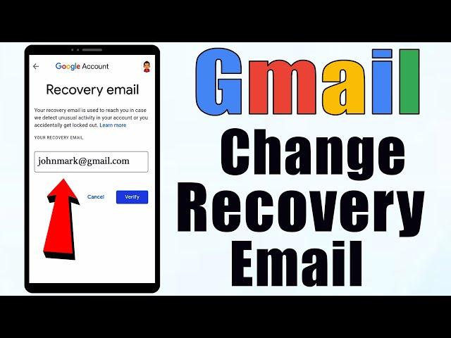 How to Change Recovery Email in Gmail  ||  How to Change Recovery Email id in Gmail Account