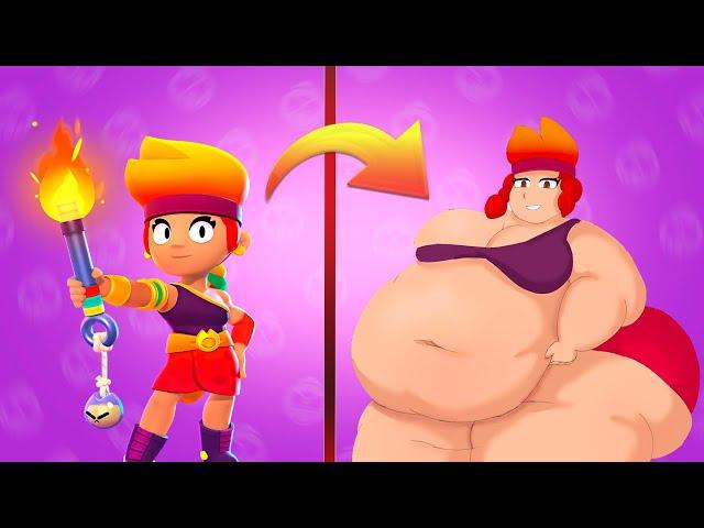 Brawl Stars - ALL BRAWLERS GOT FAT (3 part)